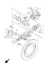 REAR BRAKE CALIPER