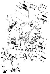 soporte y reposapiés