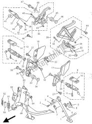 soporte y reposapiés