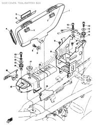 SIDE COVER. TOOL/BATTERY BOX