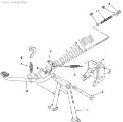 STAND - BRAKE PEDAL