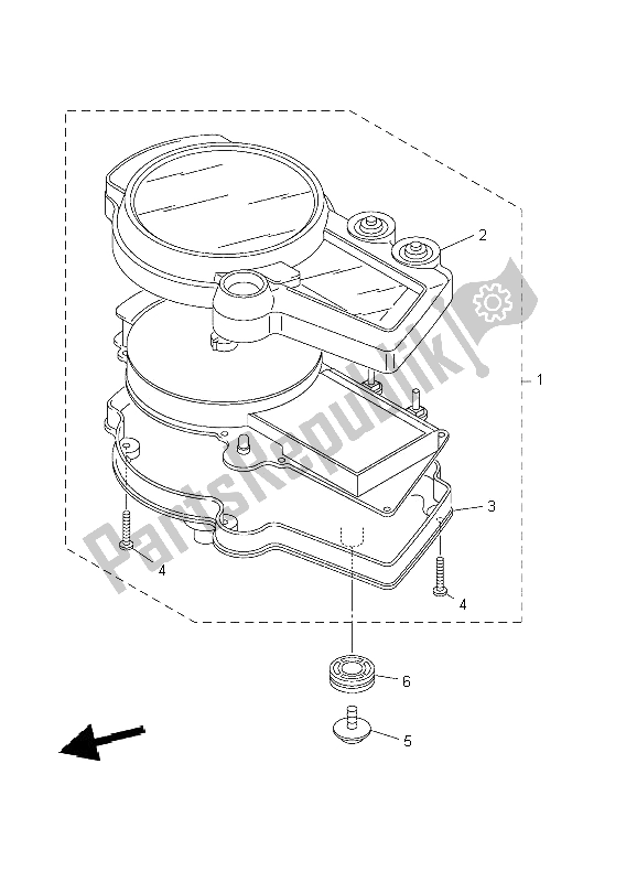 Tutte le parti per il Metro del Yamaha YZF R1 1000 2002