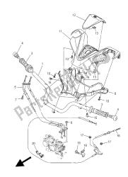 poignée et câble de direction
