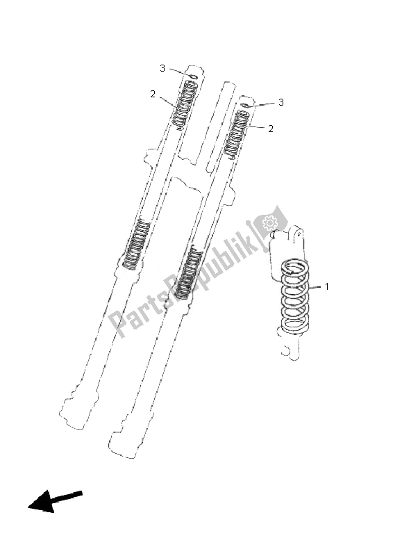 All parts for the Alternate For Chassis of the Yamaha WR 450F 2010