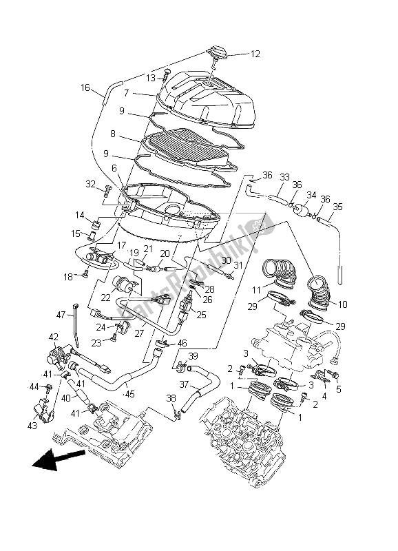 Todas las partes para Consumo de Yamaha TDM 900 2002