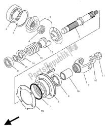 MIDDLE DRIVE GEAR