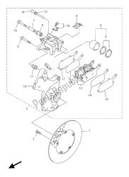 REAR BRAKE CALIPER