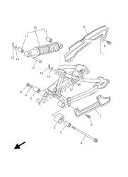 bras arrière et suspension