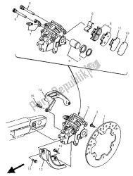 REAR BRAKER CALIPER