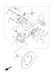 REAR BRAKE CALIPER