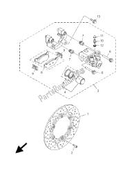 REAR BRAKE CALIPER