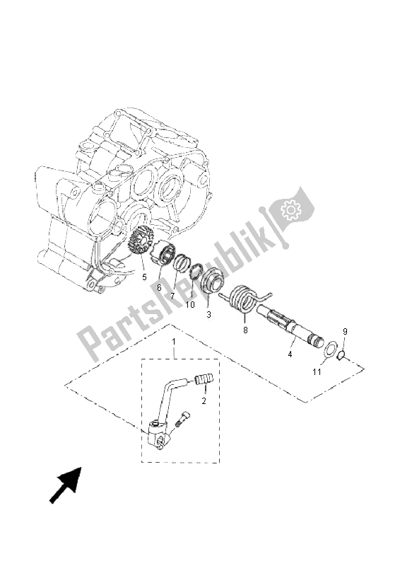 Alle onderdelen voor de Beginner van de Yamaha DT 50R SM 2007