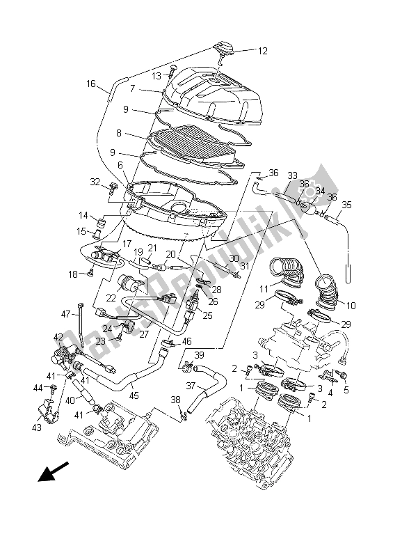 Todas las partes para Consumo de Yamaha TDM 900 2003