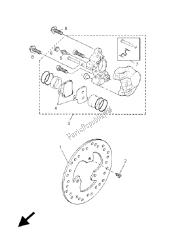 REAR BRAKE CALIPER