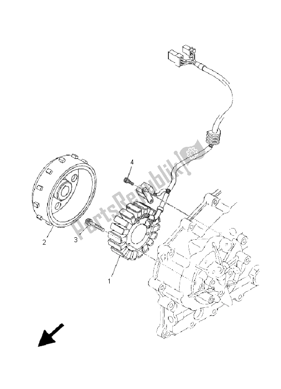 Tutte le parti per il Generatore del Yamaha XP 500A T MAX 2005