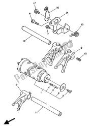 came et fourchette de changement de vitesse