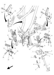 soporte y reposapiés