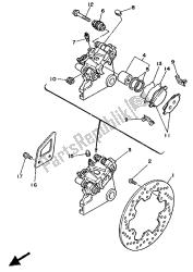 REAR BRAKE CALIPER