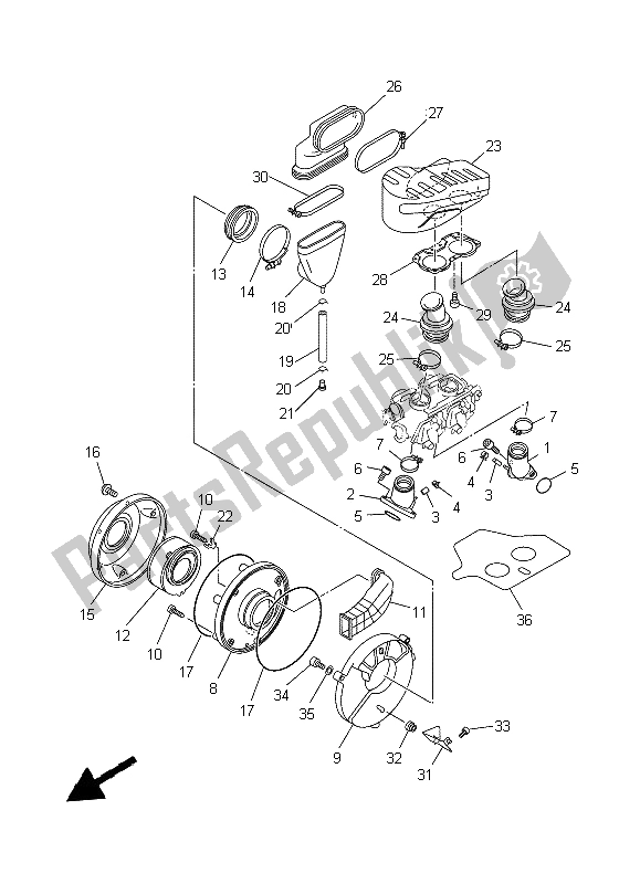 Todas las partes para Consumo de Yamaha XVS 650A Dragstar Classic 1999