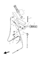 stuurhendel en kabel