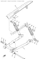 REAR ARM - REAR CUSHION - CHAIN CASE