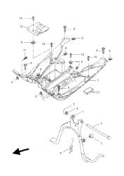 soporte y reposapiés