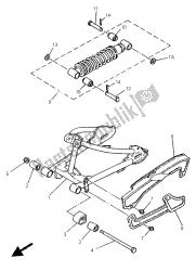 bras oscillant arrière