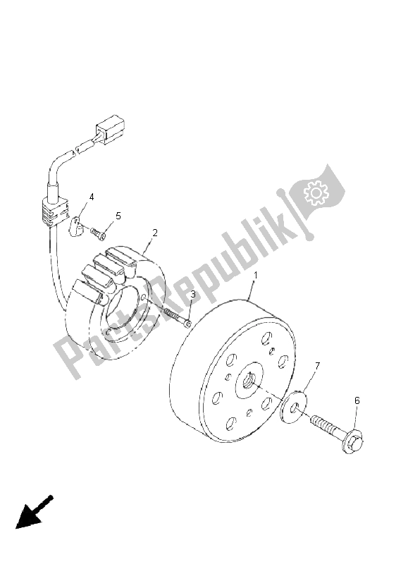 Wszystkie części do Generator Yamaha FZS 1000 S Fazer 2005