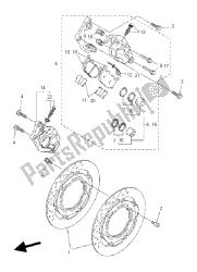 FRONT BRAKE CALIPER