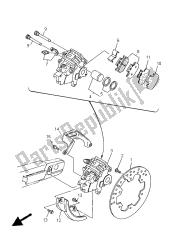 REAR BRAKE CALIPER