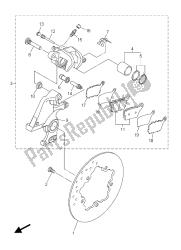 REAR BRAKE CALIPER