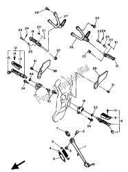 soporte y reposapiés