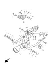 bras arrière et suspension