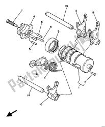 came et fourchette de changement de vitesse