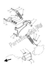 bras arrière et suspension