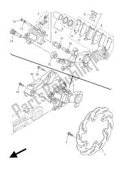 REAR BRAKE CALIPER