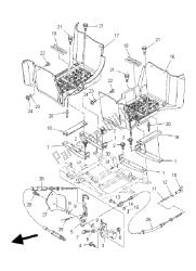 soporte y reposapiés