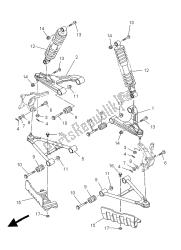 suspension avant et roue