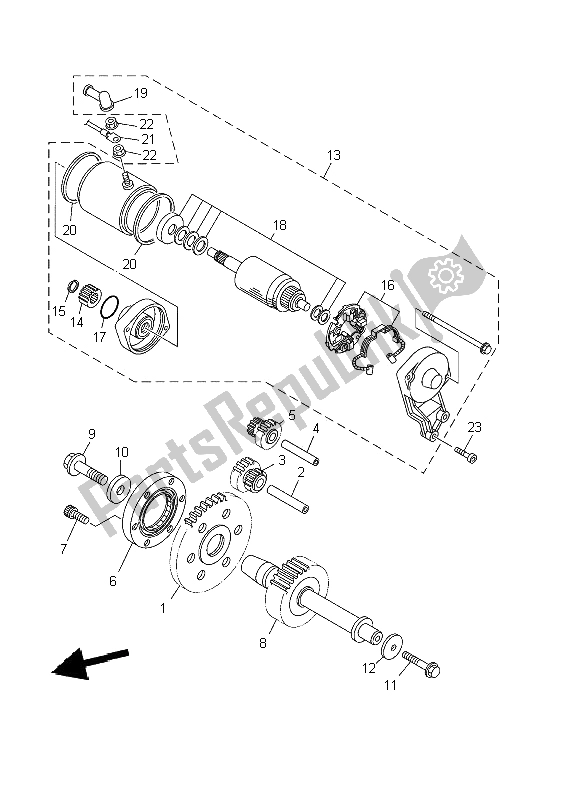 Alle onderdelen voor de Beginner van de Yamaha XV 1600A Wildstar 2002