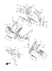 soporte y reposapiés