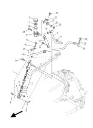 maître-cylindre arrière