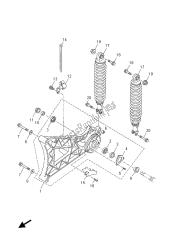 bras arrière et suspension