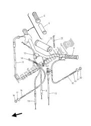 stuurhendel en kabel