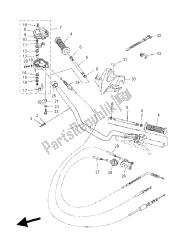 stuurhendel en kabel