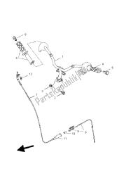 stuurhendel en kabel