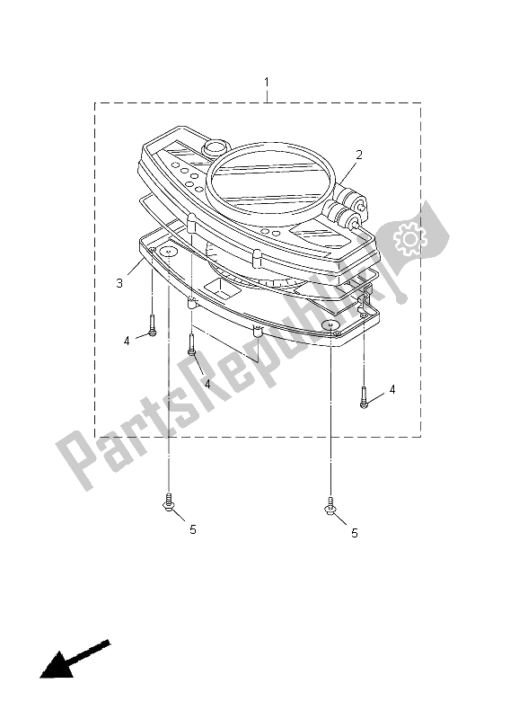 Tutte le parti per il Metro del Yamaha YZF R1 1000 2005