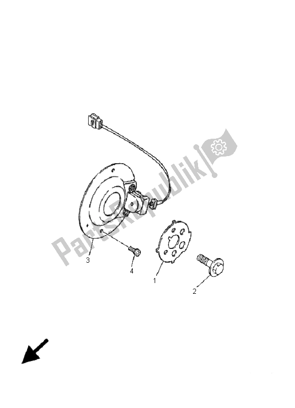 Toutes les pièces pour le Ramasser Bobine Et Gouverneur du Yamaha XJ 600S Diversion 2001