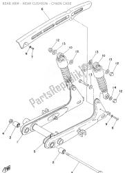 REAR ARM - REAR CUSHION - CHAIN CASE