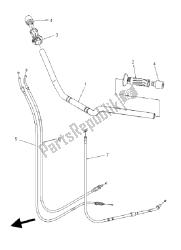 poignée et câble de direction