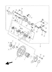 REAR BRAKE CALIPER